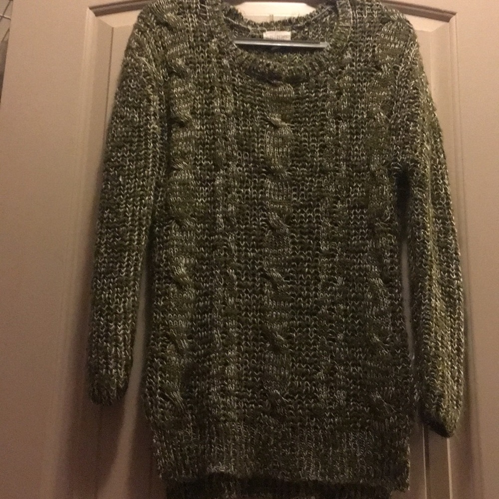 Pure Rebel green sweater that is SO SO CUTE